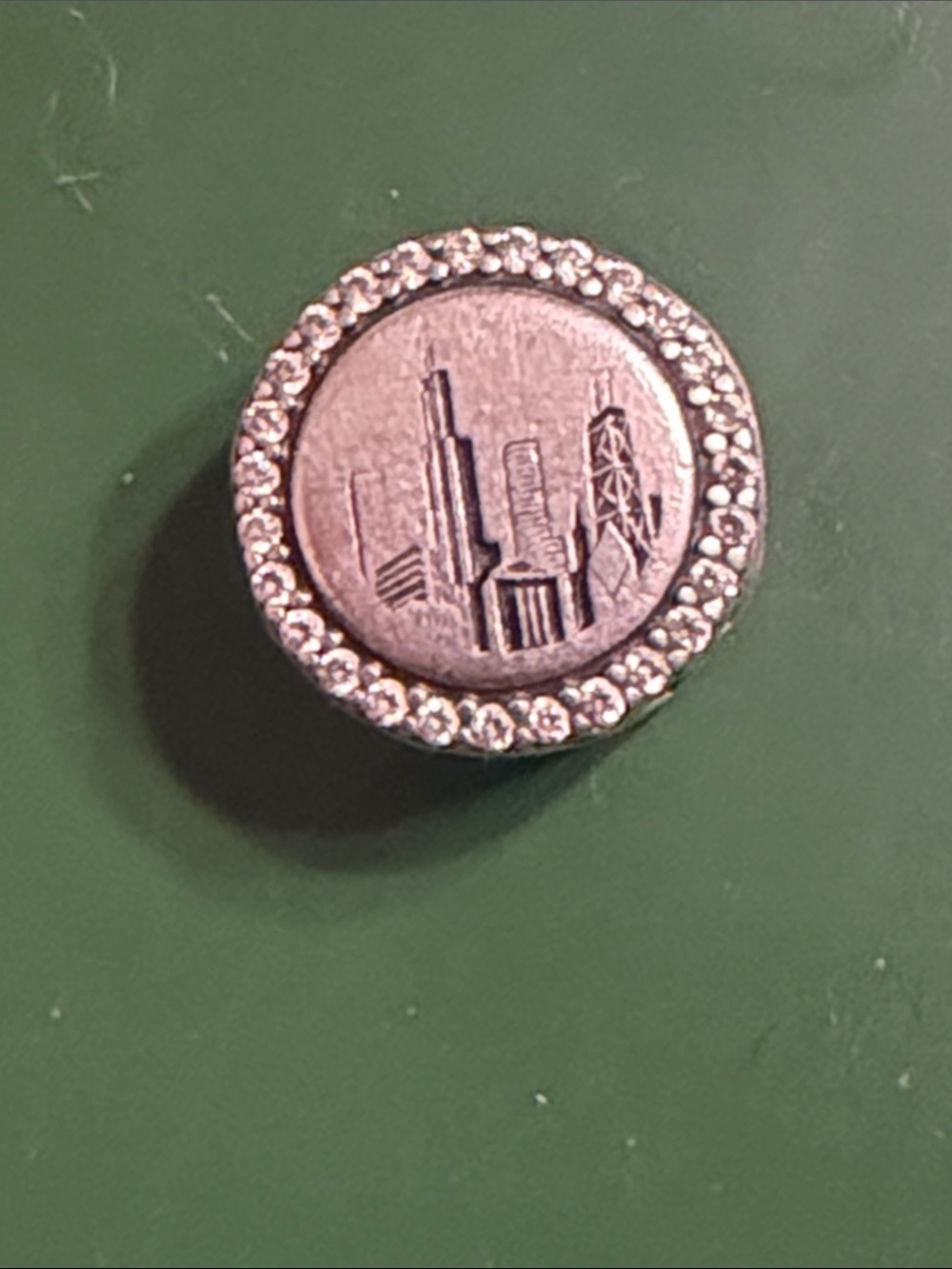 Pandora Chicago skyscrapers sterling silver 925 charm - Picture 2 of 3